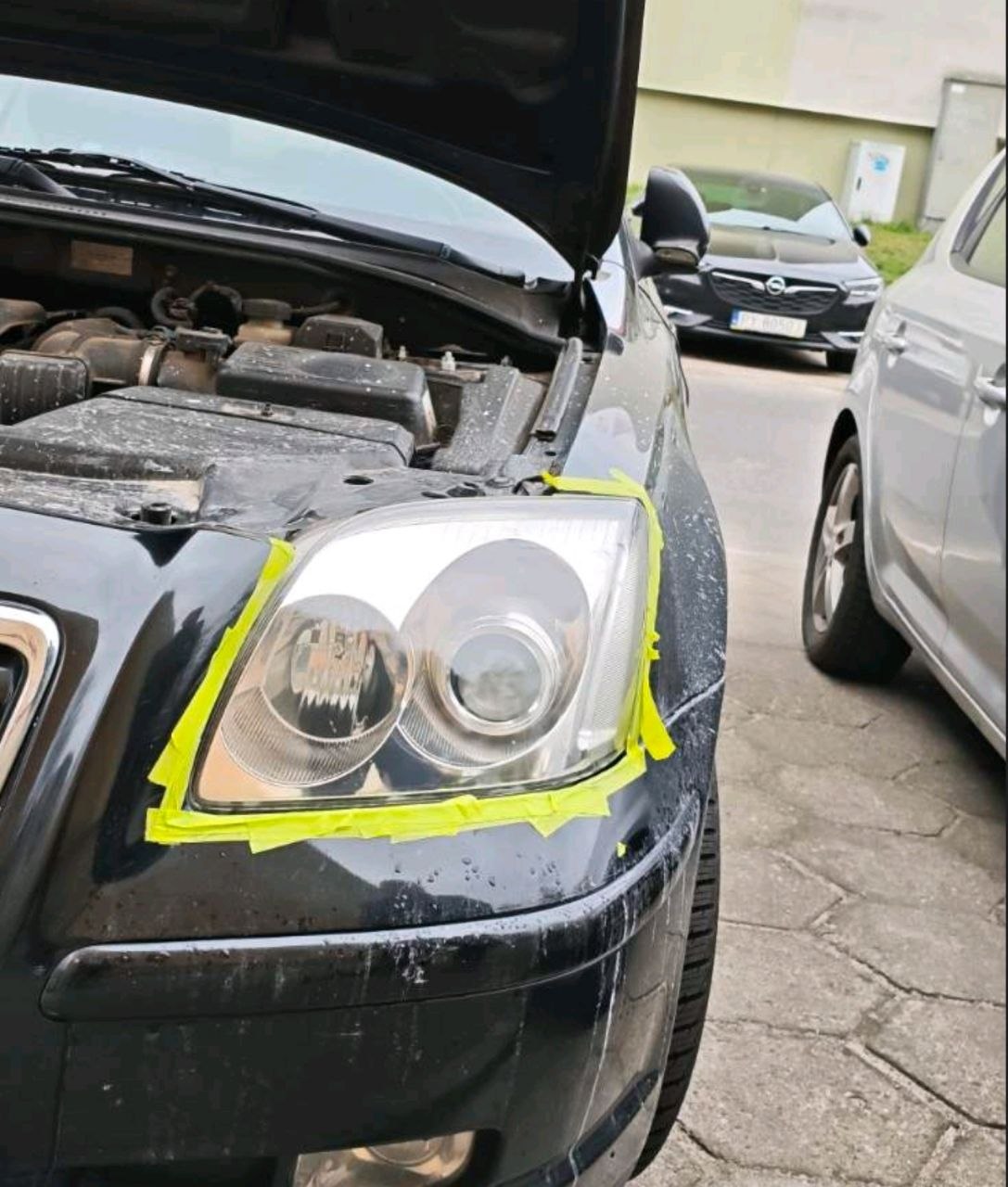 Toyota po regeneracji reflektorów